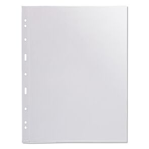 Leuchtturm Blattschutzhüllen für Blätter im DIN A4-Format, 5er Pack