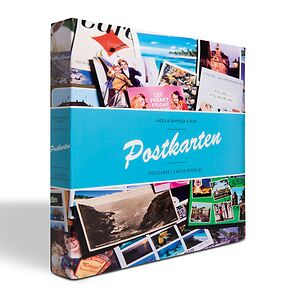 Album POSTKARTEN für 600 Postkarten, mit 50 festeingebundenen Hüllen