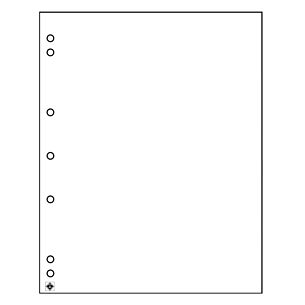 Numis Zwischenlagen, weiß, 10er Pack
