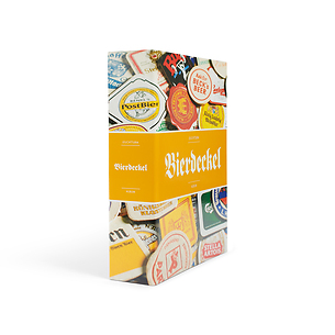Grande Ringbinder für Bierdeckel, inkl.15 transparenter Hüllen für je 6 Bierdeckel