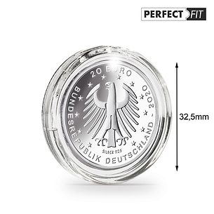 Ultra Perfect Fit Münzkapseln für deutsche 35 Euro (32,50 mm), 10er-Pack