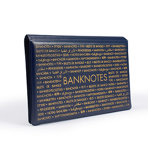Route Taschenalbum für 20 Banknoten bis 210 x 125mm