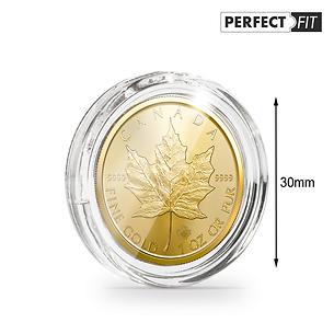 Ultra Perfect Fit Münzkapseln  für 1 oz. Maple Leaf Gold (30,00 mm), 10er-Pack