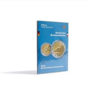 Münzkarte für deutsche 2-Euro-Gedenkmünze 2024 (Königsstuhl)