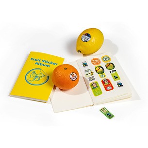 Fruit Sticker Album für bis zu 900 Sticker