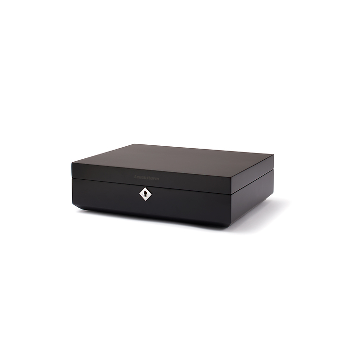 Chronos Uhrenbox, 8er, taupe