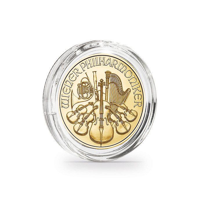 Ultra Perfect Fit Münzkapseln für 1 oz. Wiener Philharmoniker Gold (37,00 mm), 10er-Pack