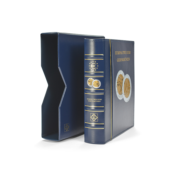 Optima Ringbinder Classic-Design 'Europas 2 Euro Gedenkmünzen', Band 5
