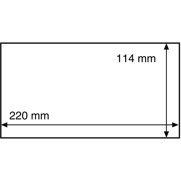 HP Schutzhüllen 220x114 mm, 50er Pack