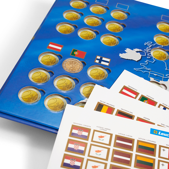 Presso Münzalbum Euro Collection für 2 Euro Münzen
