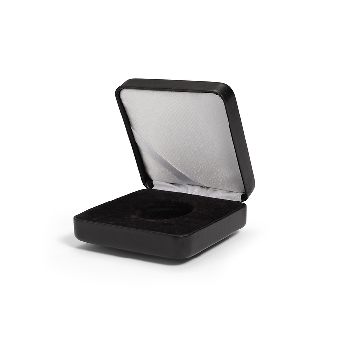Nobile Münzetui für Ø 28 mm, schwarz
