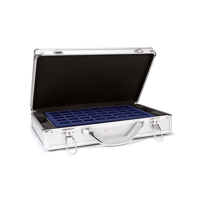 Cargo L6 Münzkoffer für 198 Münzen, inkl. 6 Münztableaus