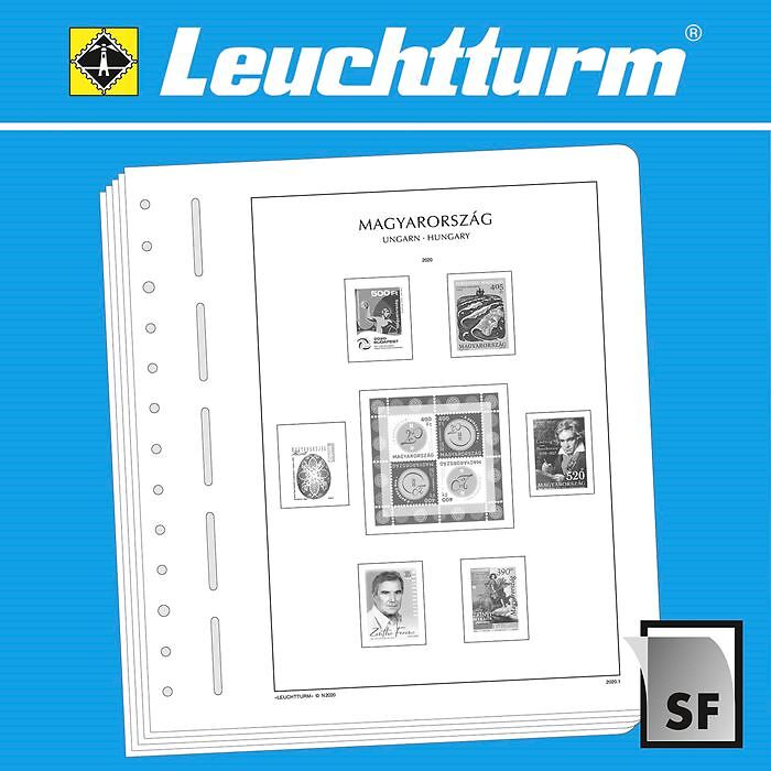 LEUCHTTURM SF-VordruckblätterUngarn 1966-1969