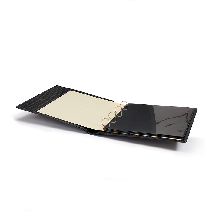 Maximum Ringbinder im Classic  Design, inkl. Schutzkassette, schwarz