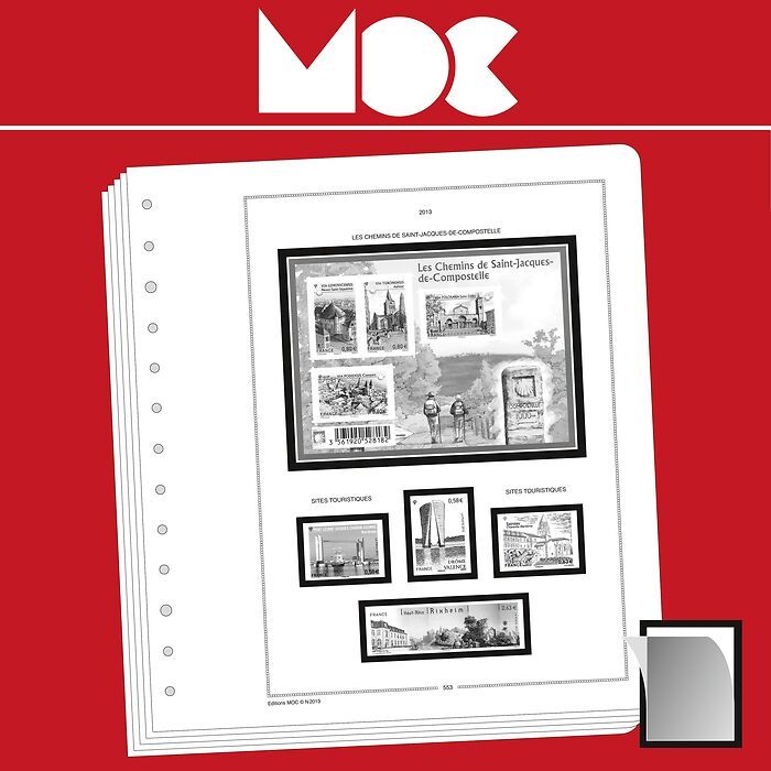 MOC SF-Vordruckblätter Frankreich II 1939-1958