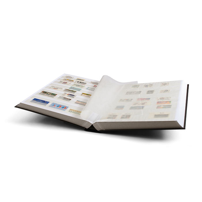 Basic Einsteckbuch, DIN A4, 64 weiße Seiten, unwattierter Einband, schwarz