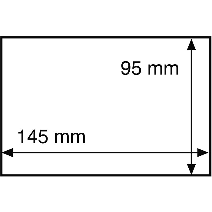 HP Schutzhüllen 145x95 mm, 50er Pack
