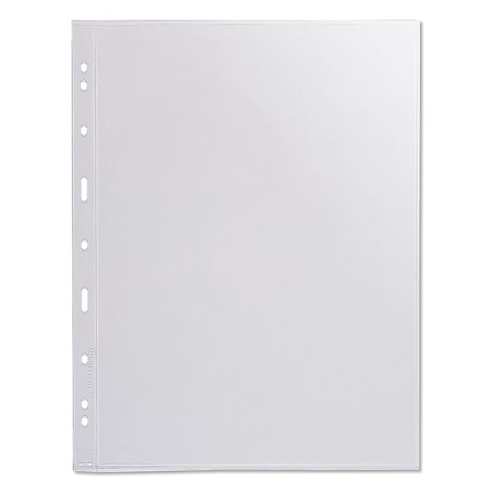 Leuchtturm Blattschutzhüllen für Blätter im DIN A4-Format, 5er Pack