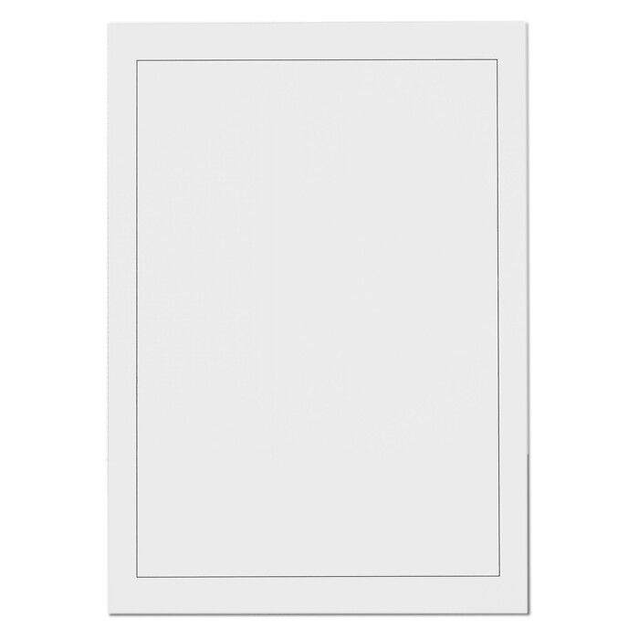 Leuchtturm Blankoblätter mit schwarzer Randlinie, DIN A 4, 40er Pack