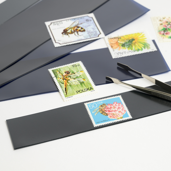 hawid SL Streifen 265x125 mm Doppelnaht, glasklare Trägerfolie / 22125