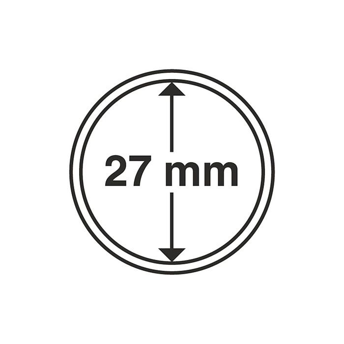 Münzkapseln GRIPS 27 mm, 10er  Pack