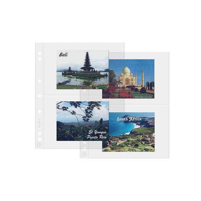 Numis Kunststoffhüllen, 2er Einteilung, 10er Pack