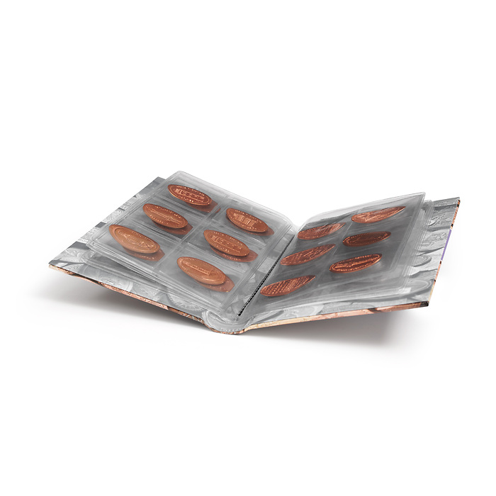 Route Taschenalbum für 48 Pressed Pennies