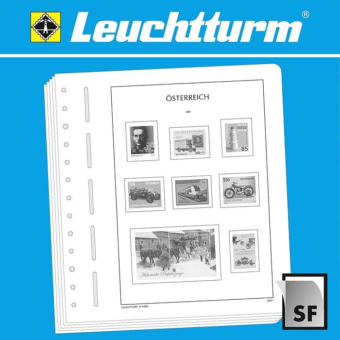 LEUCHTTURM Vordruckblätter Österreich 2010-2014
