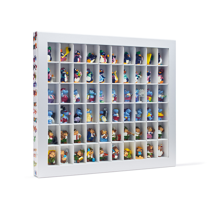 Surprise Sammelbox mit 60 Fächern für Ü-EI-Figuren