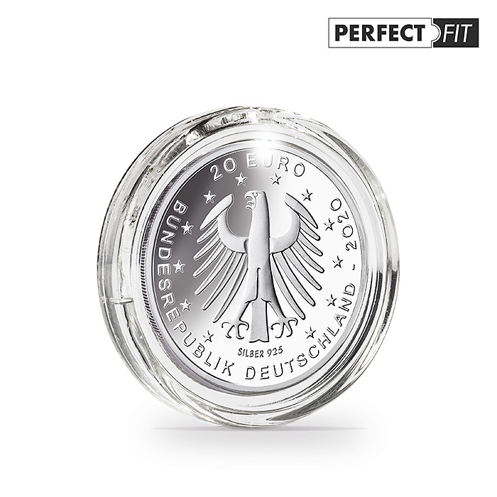 Ultra Perfect Fit Münzkapseln für deutsche 35 Euro (32,50 mm), 100er Pack