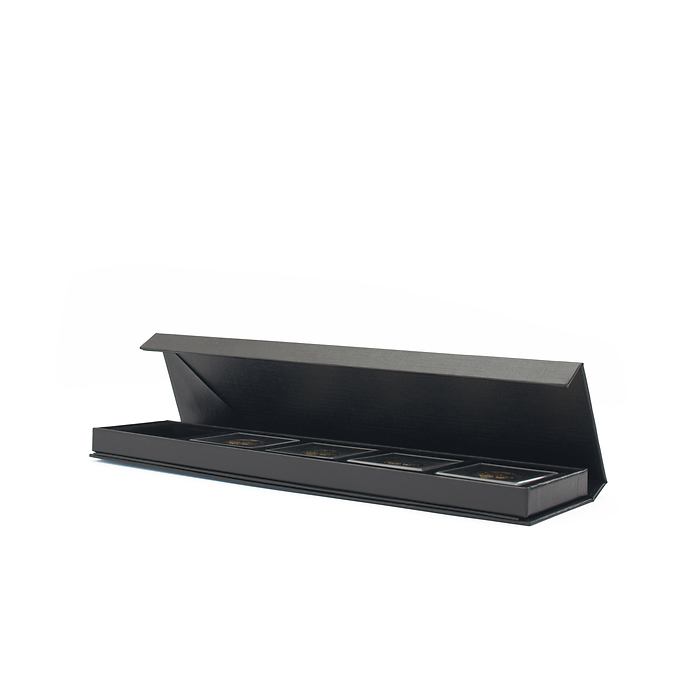 Airbox Münzetui mit Aufstellfunktion für 5 Quadrum Kapseln,  schwarz