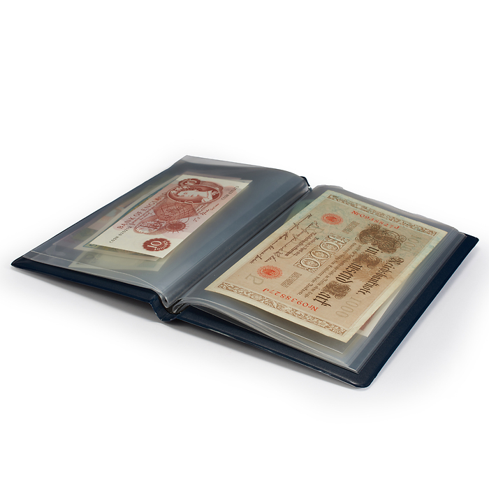 Route Taschenalbum für 20 Banknoten bis 210 x 125mm