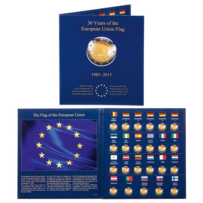 Münzalbum PRESSO '30 Jahre EU-Flagge'