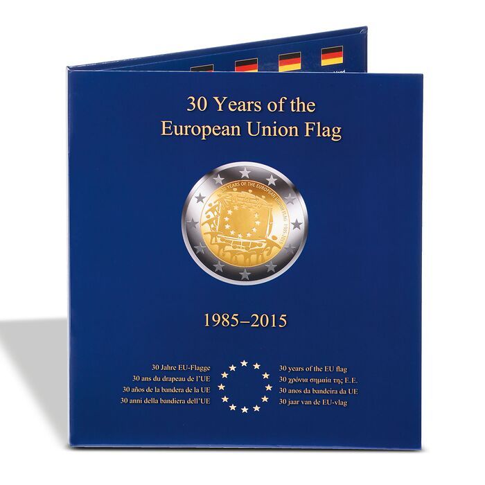 Münzalbum PRESSO '30 Jahre EU-Flagge'