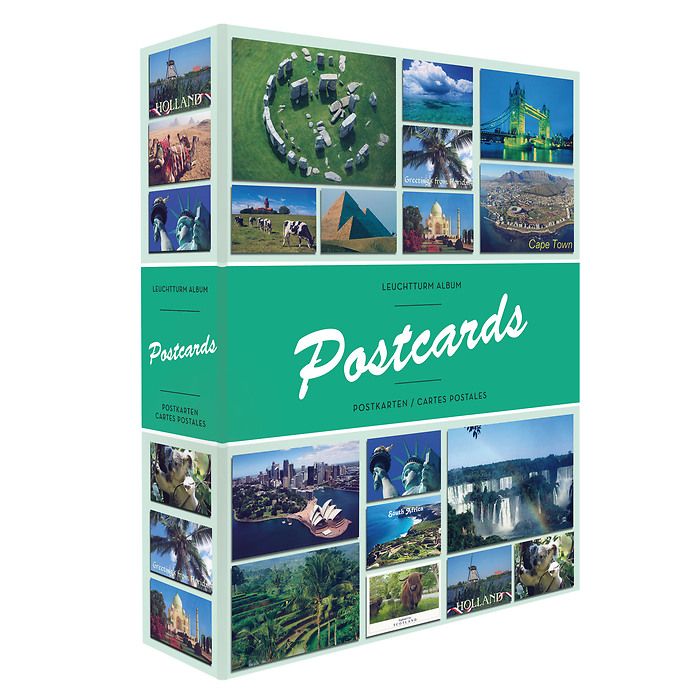 Album POSTCARDS für 200 Postkarten, mit 50 festeingebundenen Hüllen