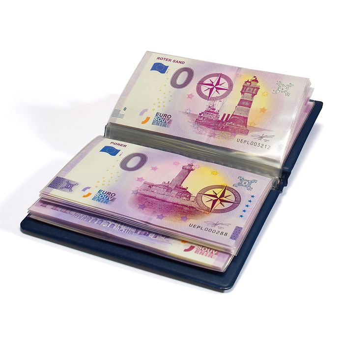 Route Taschenalbum für 40x Euro Souvenir Banknoten
