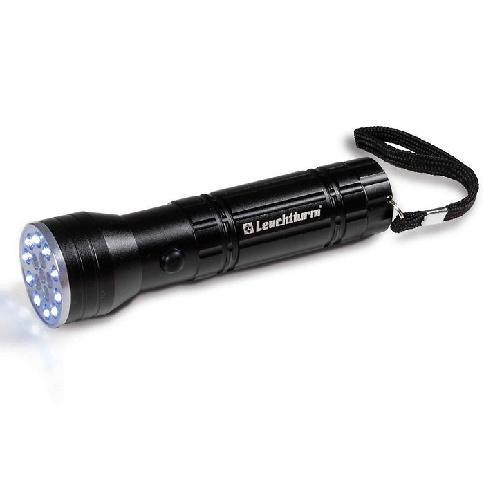 Ultraviolett-Taschenlampe L 83, langwellig, 10 weiße LEDs