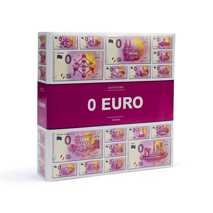 Album für 200 'Euro Souvenir“-Banknoten