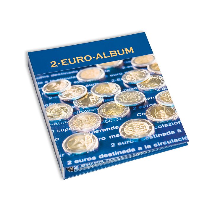 NUMIS-Vordruckalbum für 2-Euro-Gedenkmünzen aller Euro-Länder, deutsch, Band 8