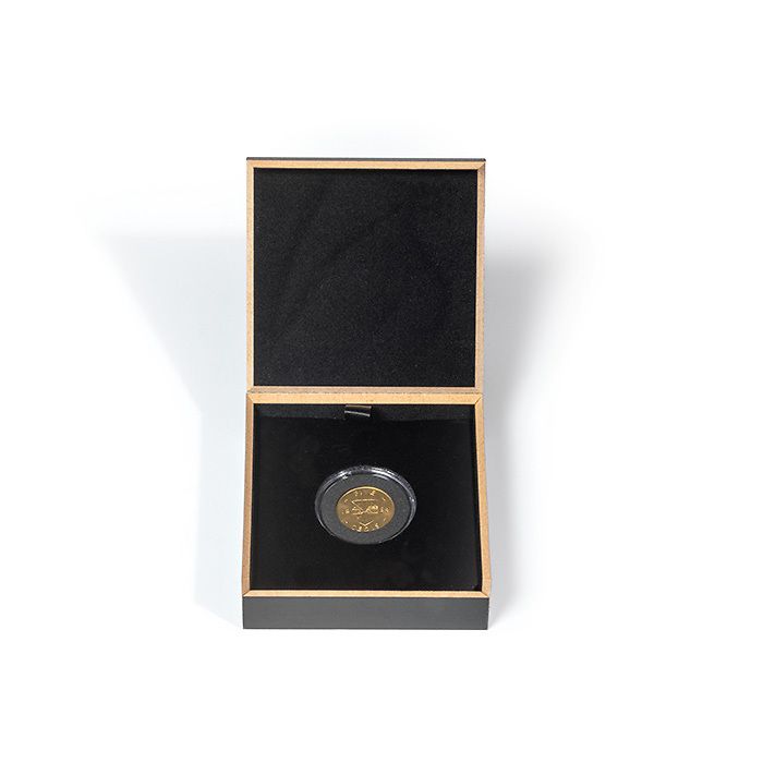 Münzetui LUXOR für eine Münze in Kapsel (Innendurchmesser 33 mm)