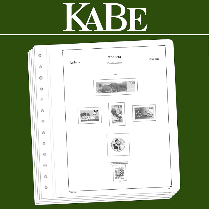 KABE OF-Nachtrag Andorra französisch 2019