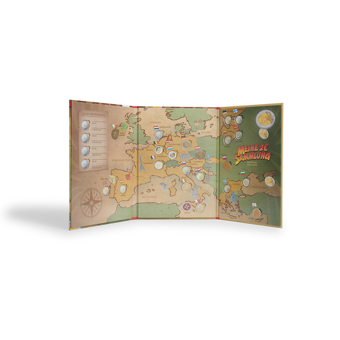 Presso Münzalbum 'Kids'  für 25x 2-Euro-Münzen