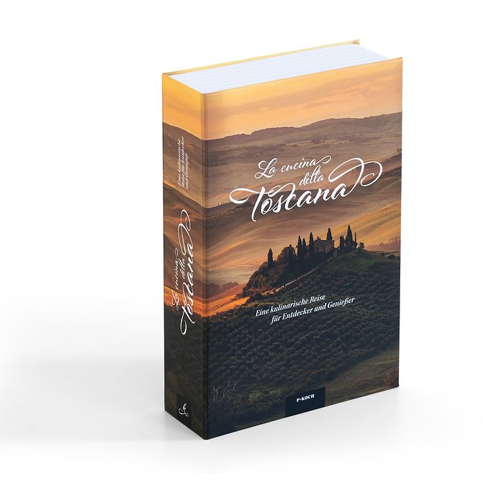 Buch-Tresor „Toscana“, deutsche Version