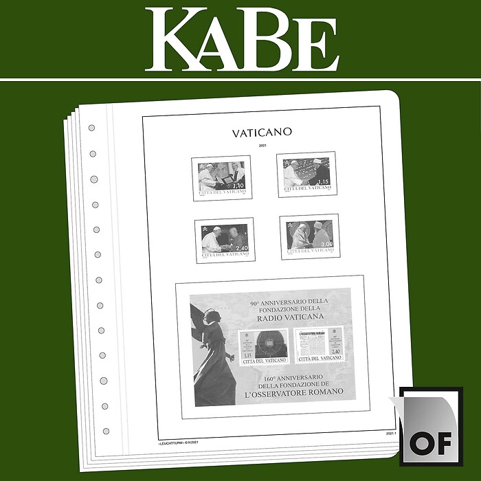 KABE OF-Nachtrag Vatikanstaat  2021