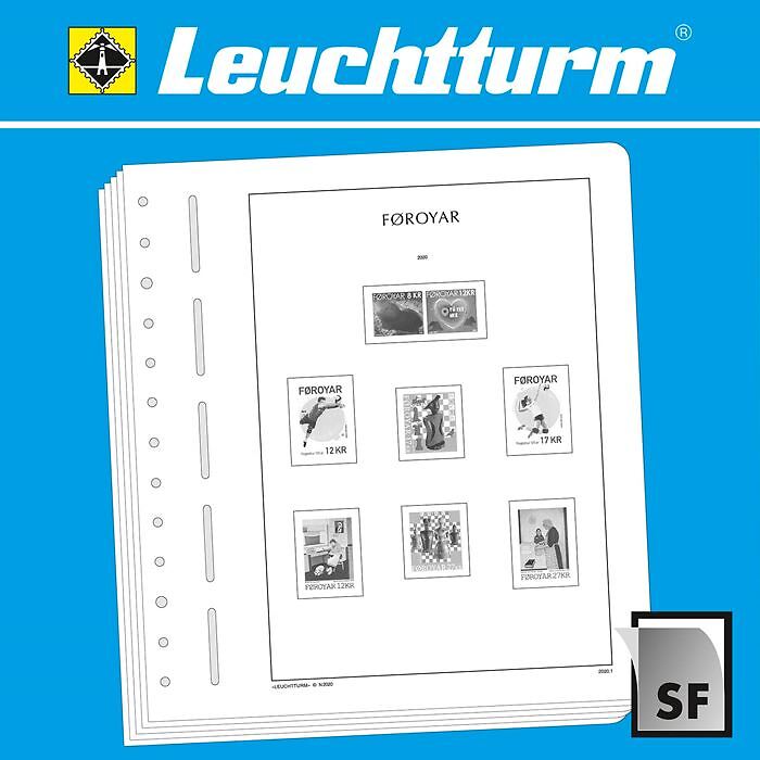 LEUCHTTURM SF-Vordruckblätter Färöer 2020-2022