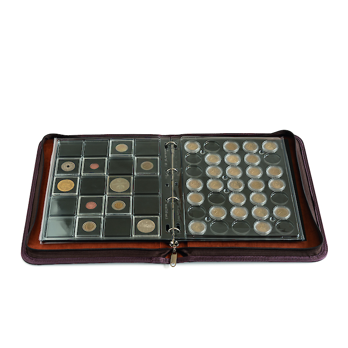 Grande Kurt Ringbuchmappe, braun