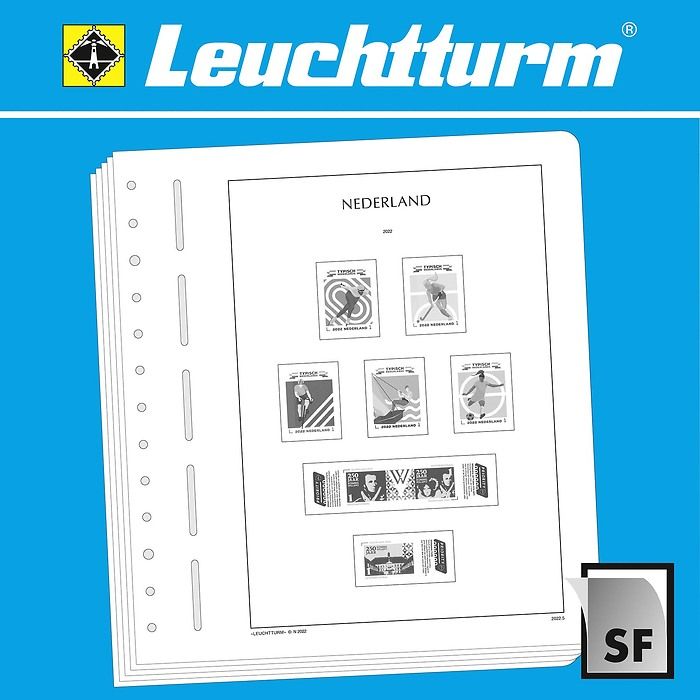 LEUCHTTURM SF-Vordruckblätter Niederlande 2020-2022
