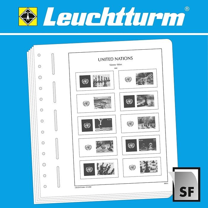 LEUCHTTURM SF-Vordruckblätter UNO Wien 2020-2022