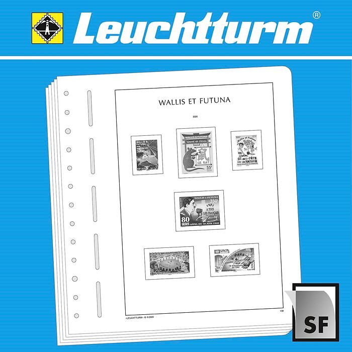 LEUCHTTURM SF-Vordruckblätter Wallis & Futuna 2020-2022