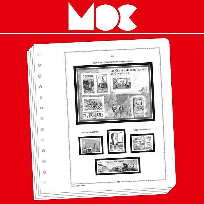 MOC SF-Vordruckblätter St. Pierre und Miquelon IV 2020-2022